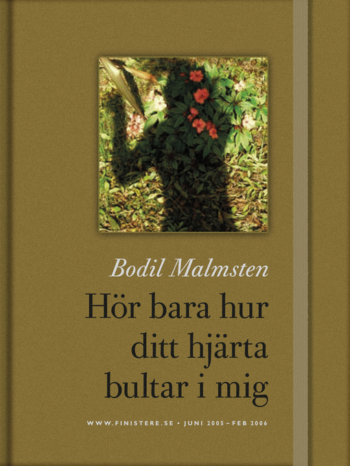 Titeldetaljer för Hör bara hur ditt hjärta bultar i mig av Bodil Malmsten - Tillgänglig